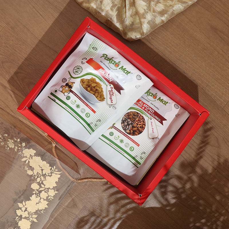 Raisin (Kismish) + Peri Peri Almond ( Badam ) (200 gm Each )