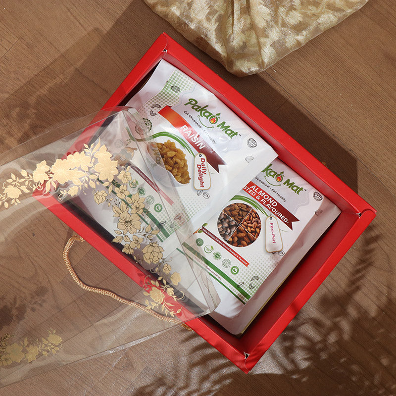 Raisin (Kismish) + Peri Peri Almond ( Badam ) (200 gm Each )