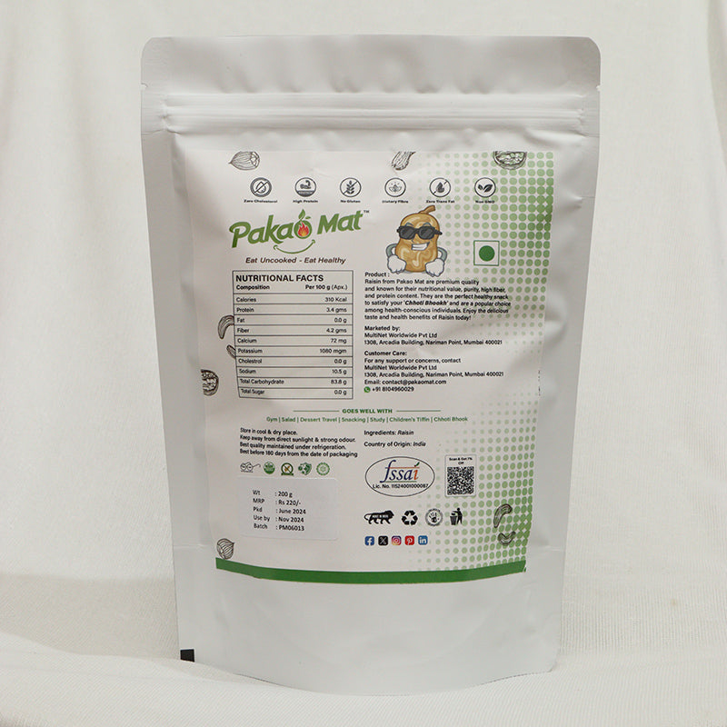 Pakaomat Royal Harvest Raisins: Premium Quality Raisin (Kishmish)