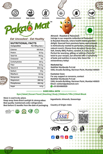 Pakaomat Peri Peri Almond Bliss Crunch (Badam)