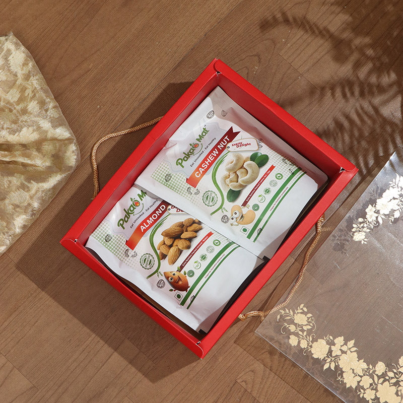 Almond + Cashew (Kaju) (200 gm Each )