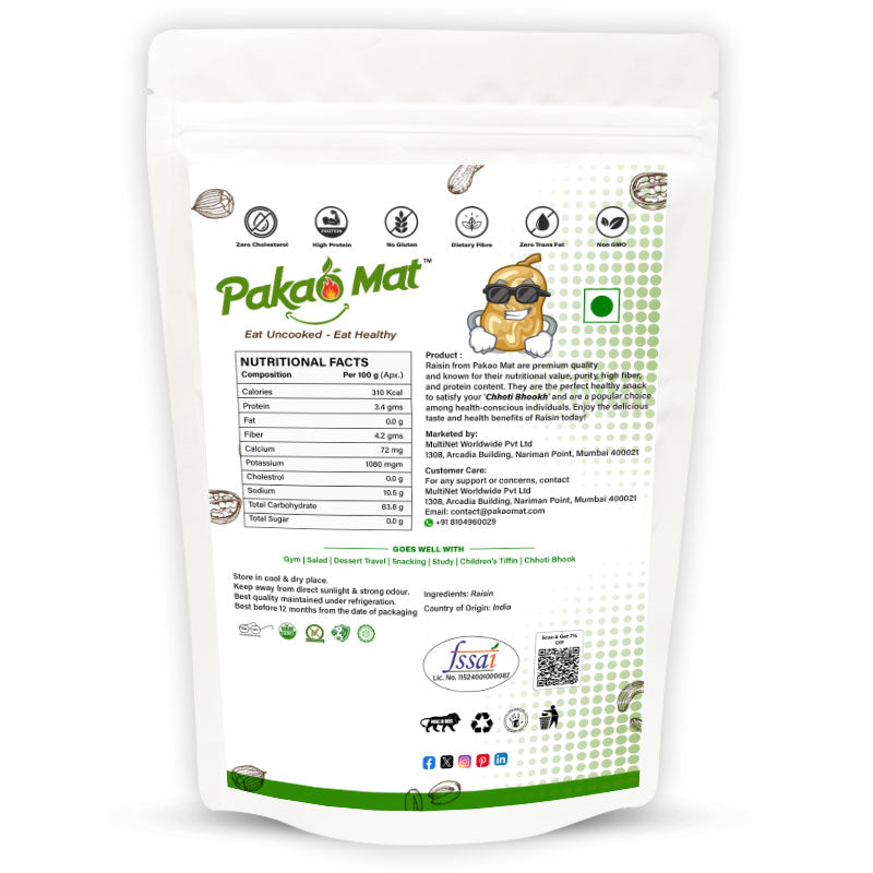 Pakaomat Sumptuous Daily Delight Raisins