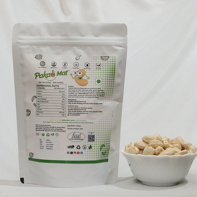 Pakaomat Royal Harvest Cashews (kaju)- Premium Nut Indulgence